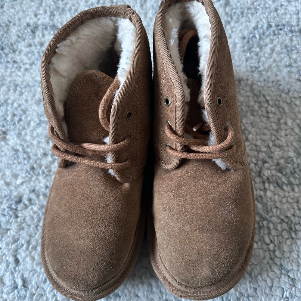 Cozy Brown Kids UGG Boots